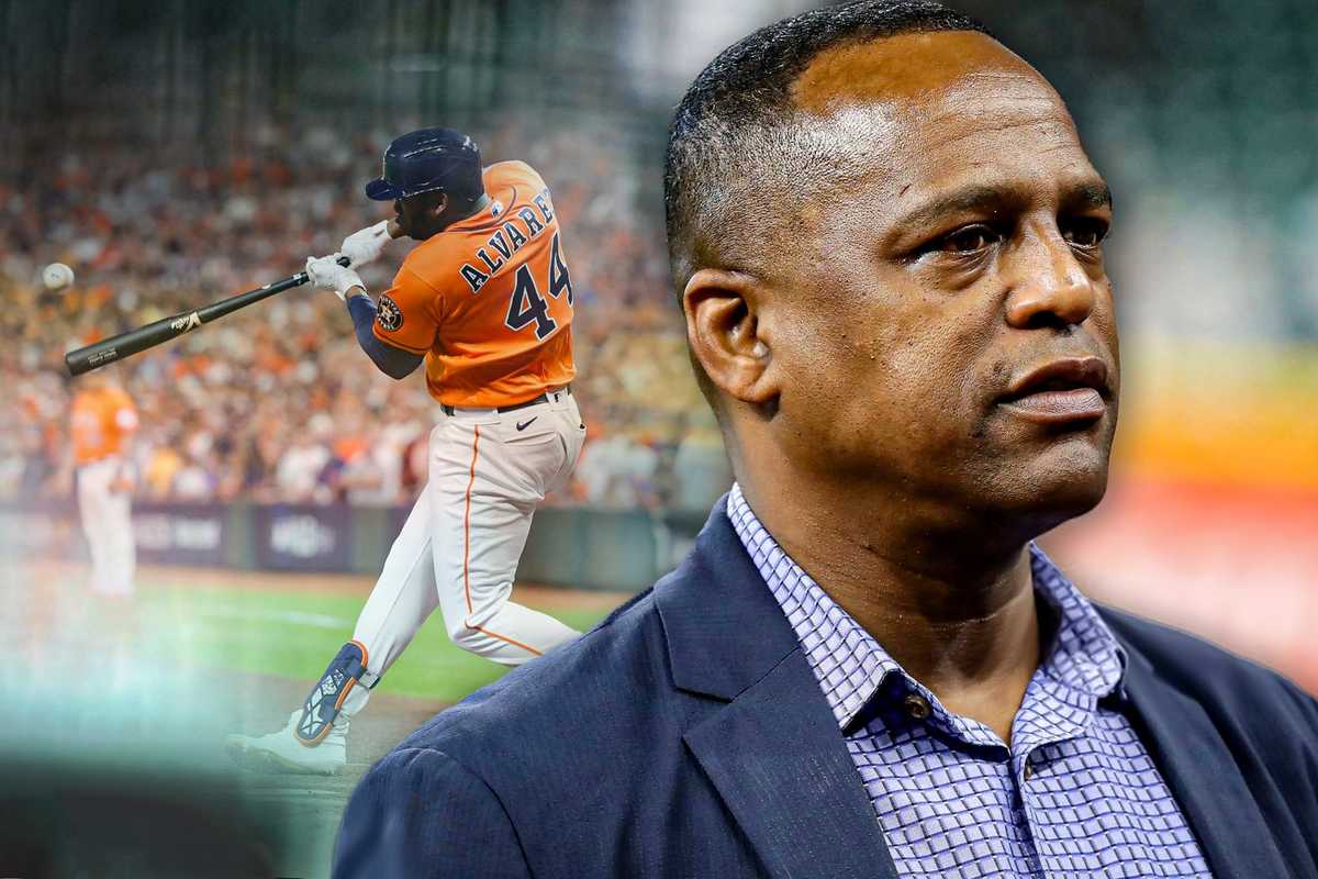 Houston Astros Yordan Alvarez, Dana Brown