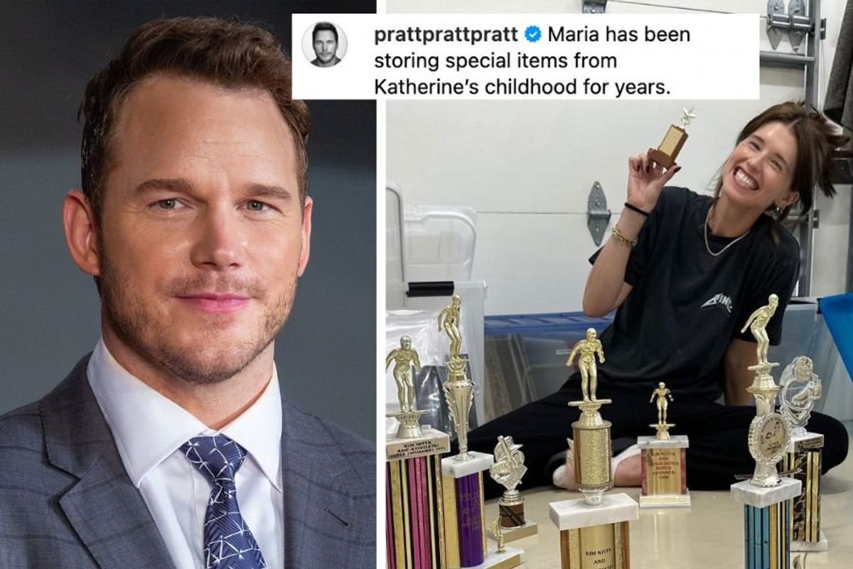 chris pratt, christ pratt wife, chris pratt kids, kids, kids keepsakes, kids trophies