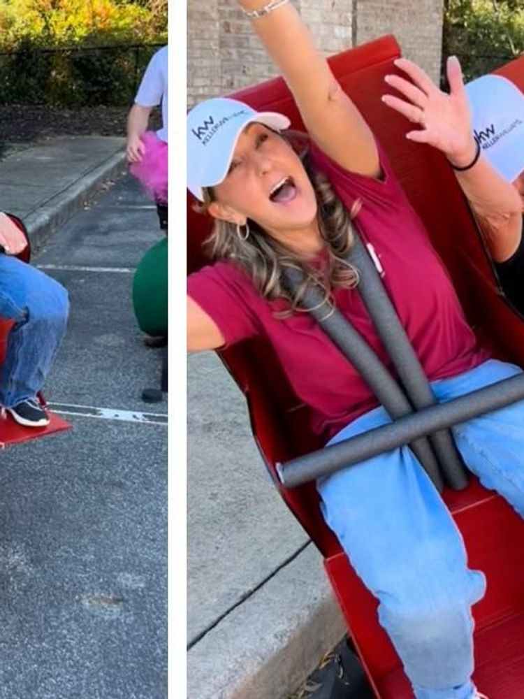 Sisters' Incredible Roller Coaster Costume Wins The Internet