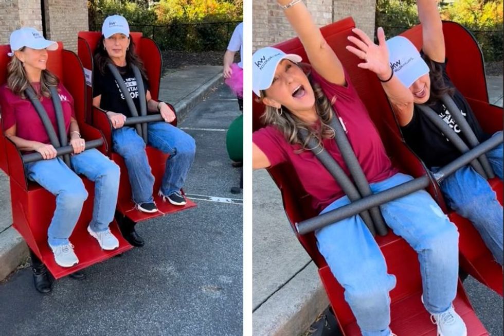 Roller Coaster DIY Cardboard Costume