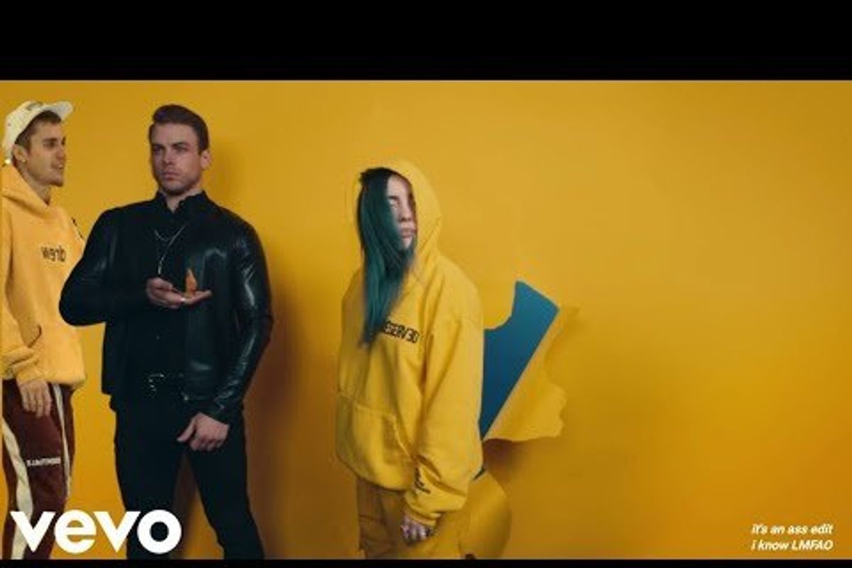 Billie Eilish and Justin Bieber Celebrate Being Terrible People on "Bad Guy" Remix