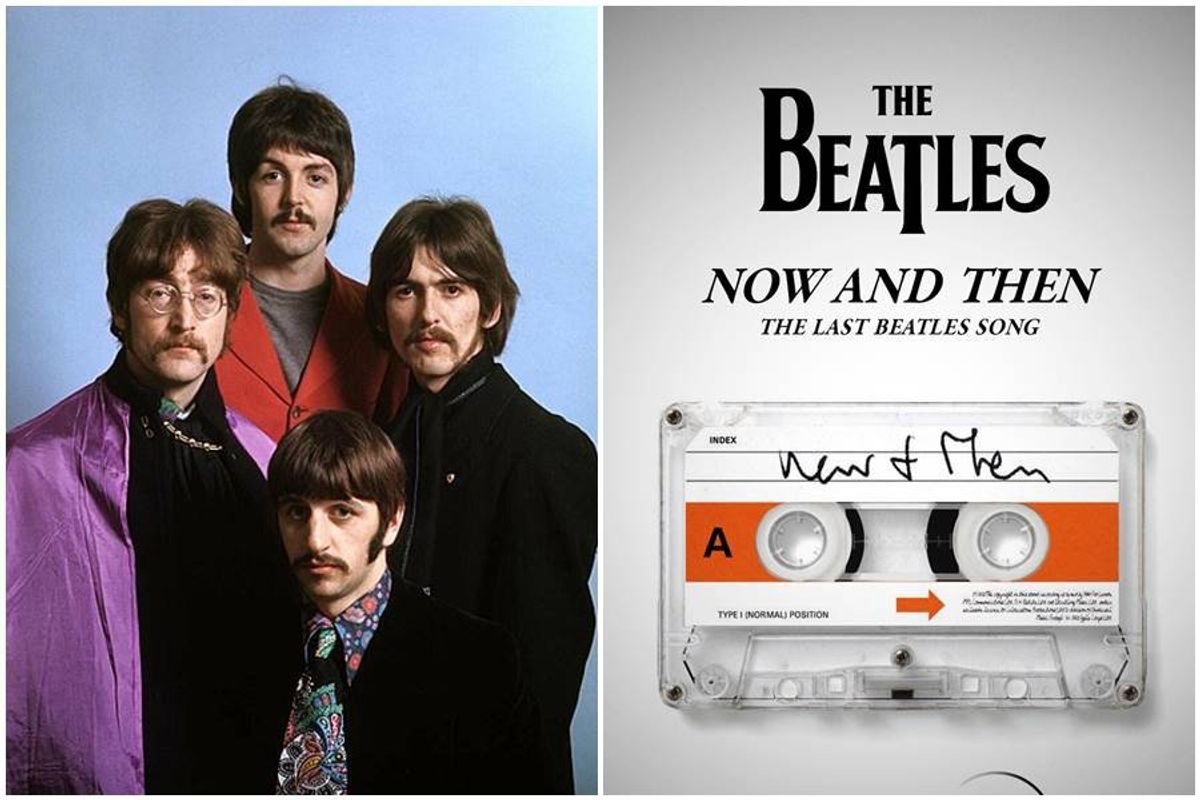 the beatles, now and then, john lennon