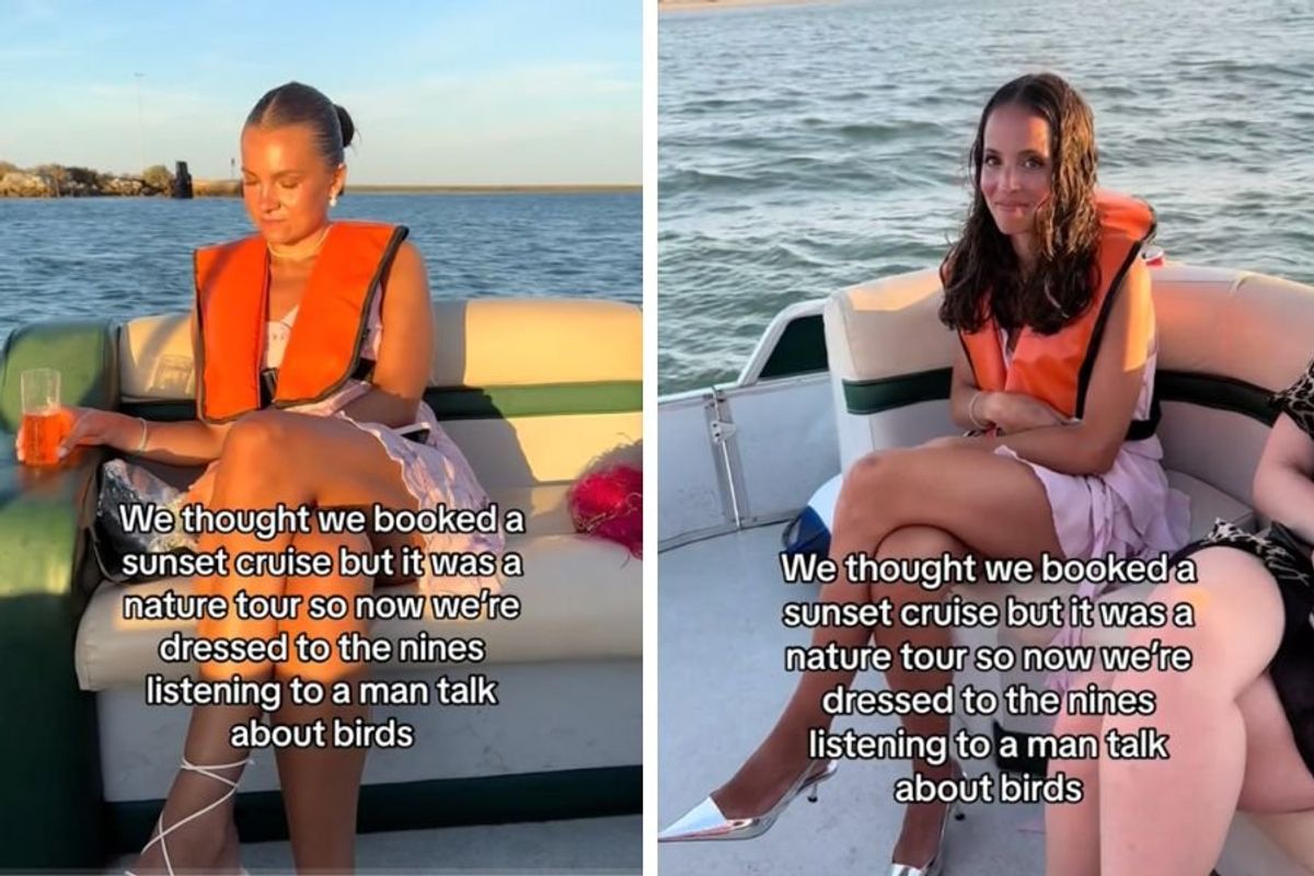 Group of friends hilariously overdressed for nature tour - Upworthy