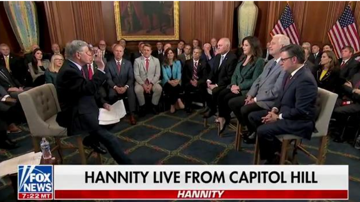 GOP Hack Hannity Stages A Live Pep Rally For House Republicans