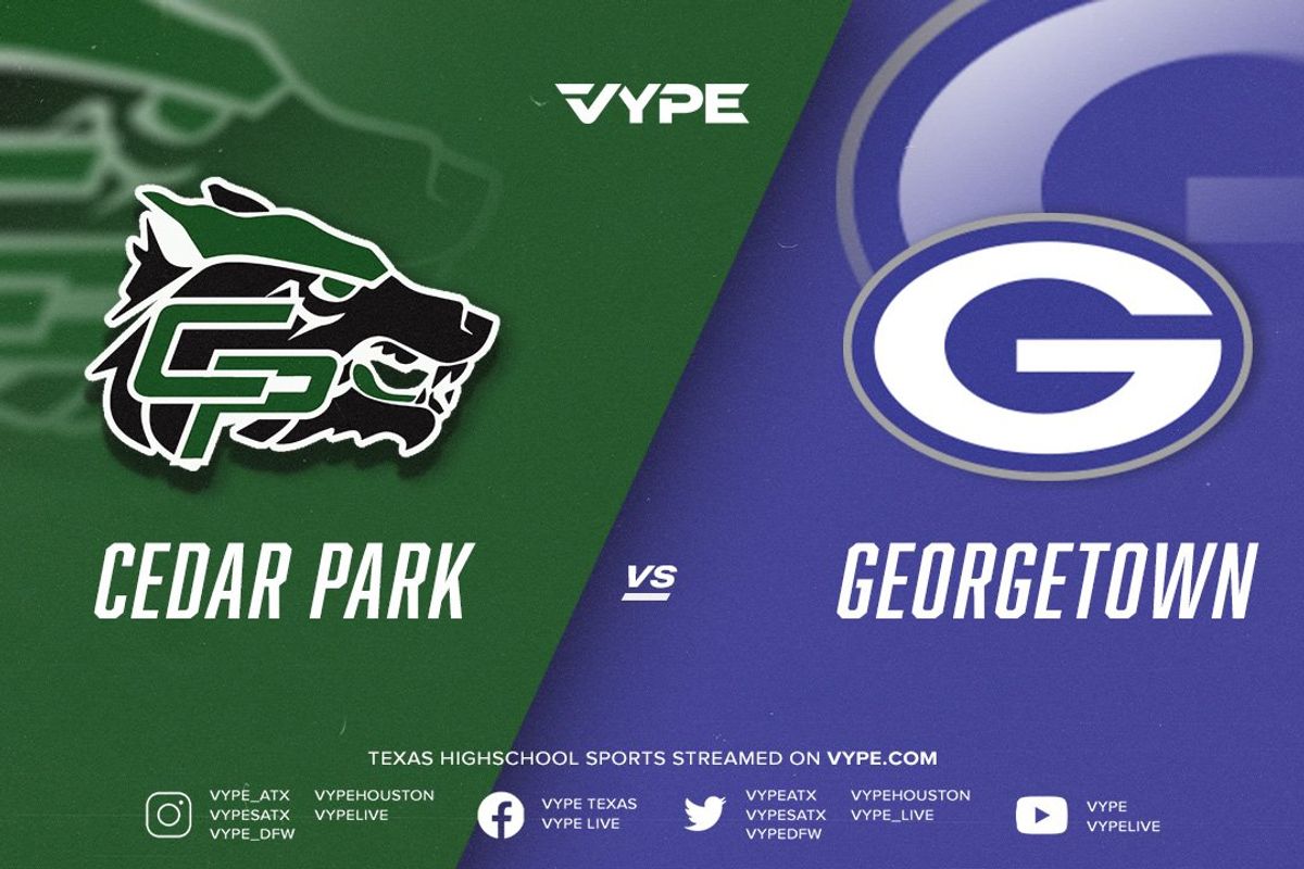 7PM - Football: Cedar Park vs. Georgetown