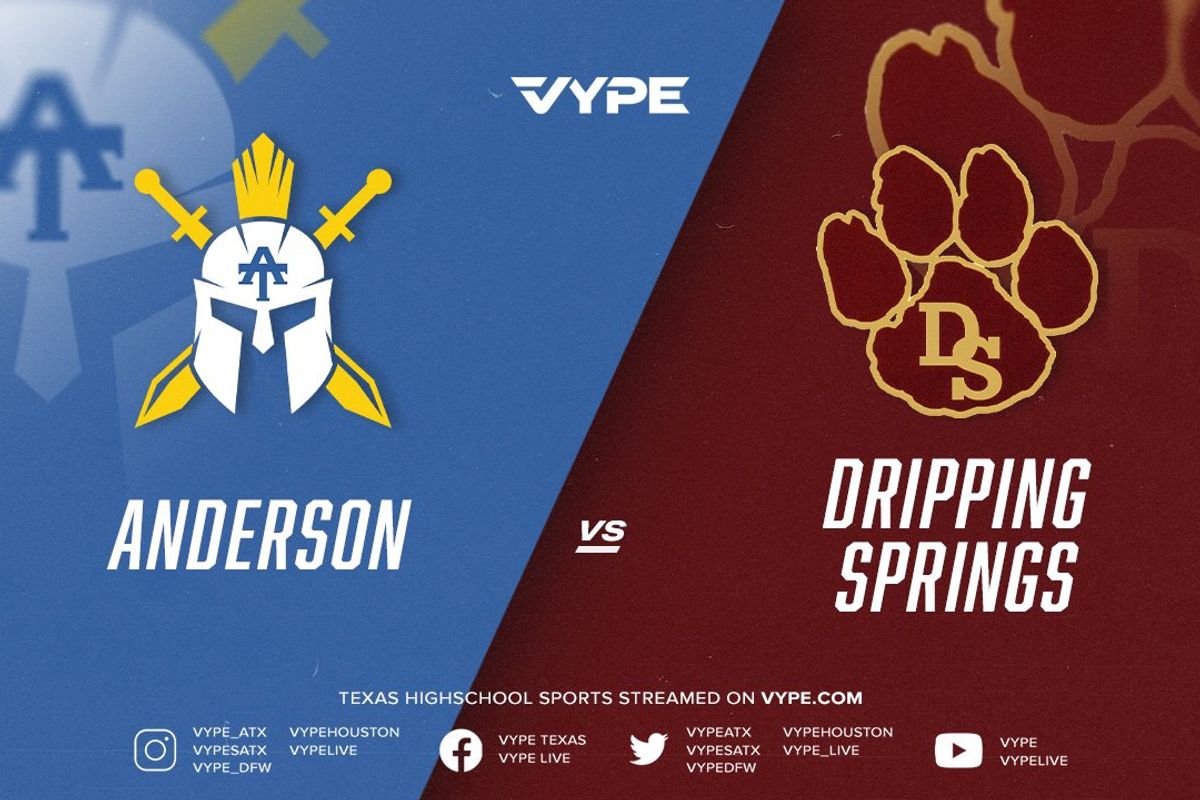 7:30PM - Football: Anderson vs. Dripping Springs