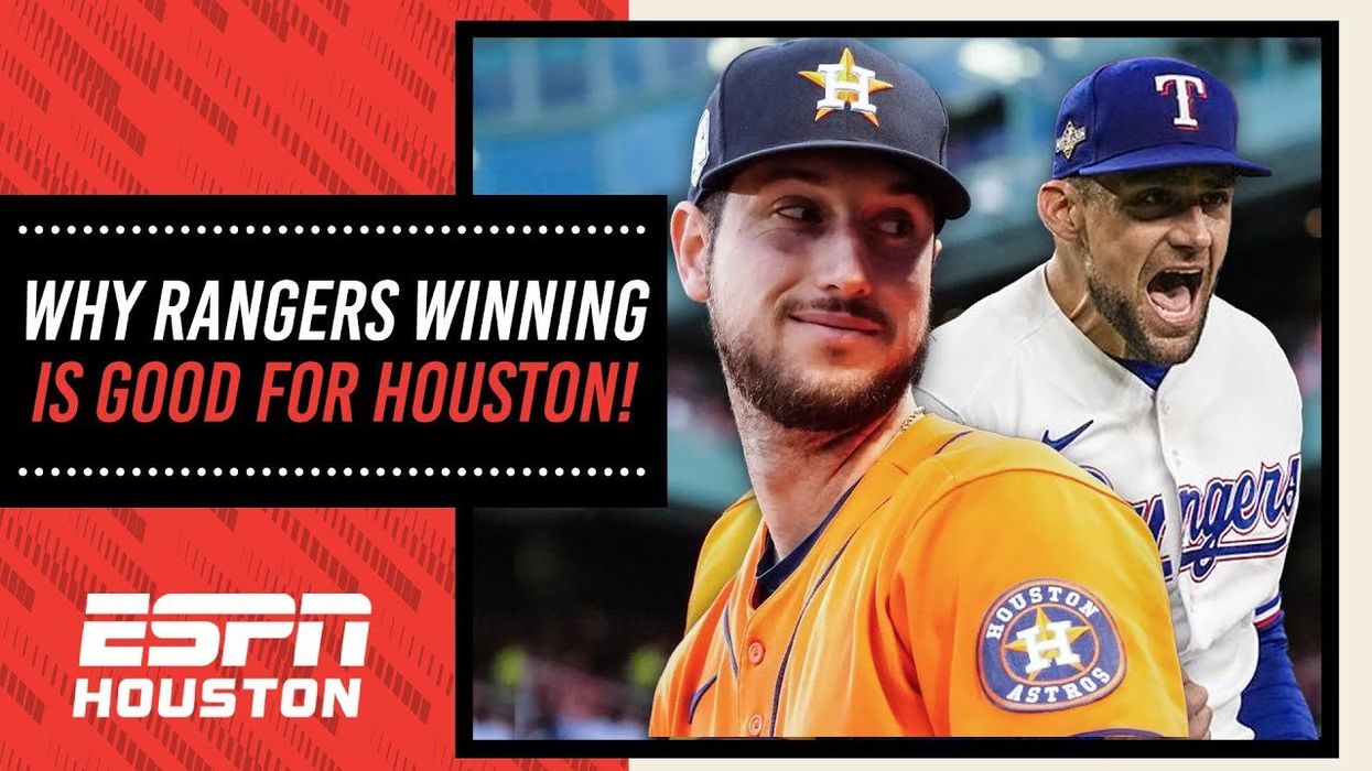 Why the Rangers winning the World Series could be good for the Astros