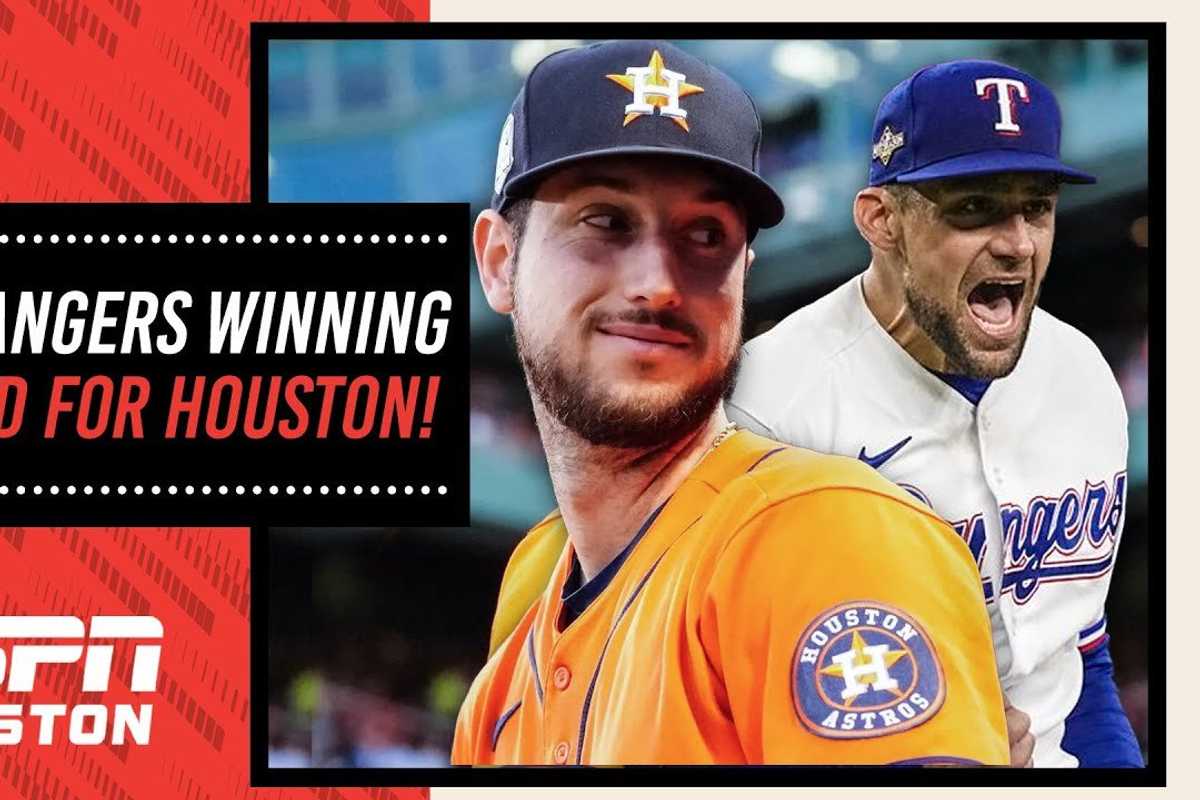 Why the Rangers winning the World Series could be good for the Astros