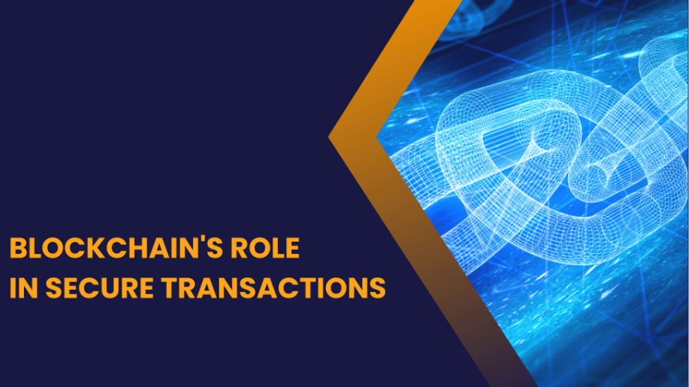 an illustration on how blockchain works