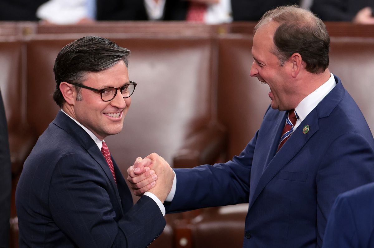 House Speaker Mike Johnson Proves 'MAGA Is Ascendant,' Declares Matt Gaetz