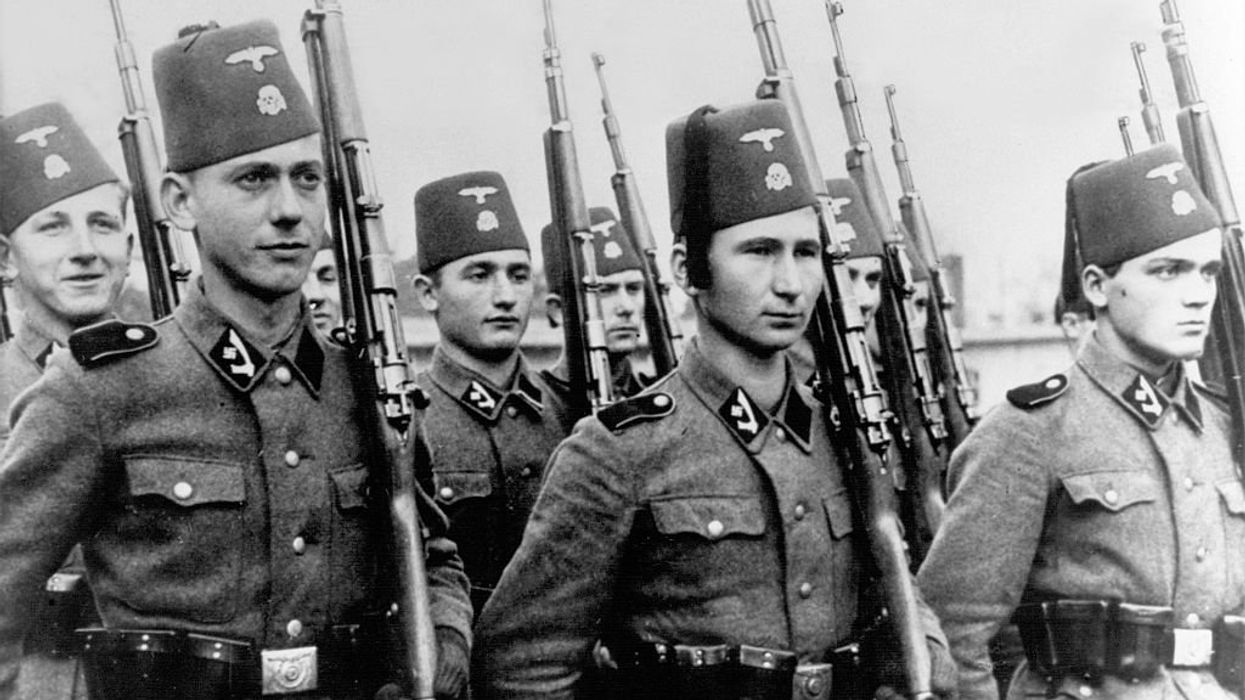 Waffen-SS division in Bosnia, the \u201cIslam and Judaism\u201d pamphlet was commonly distributed amongst their ranks.