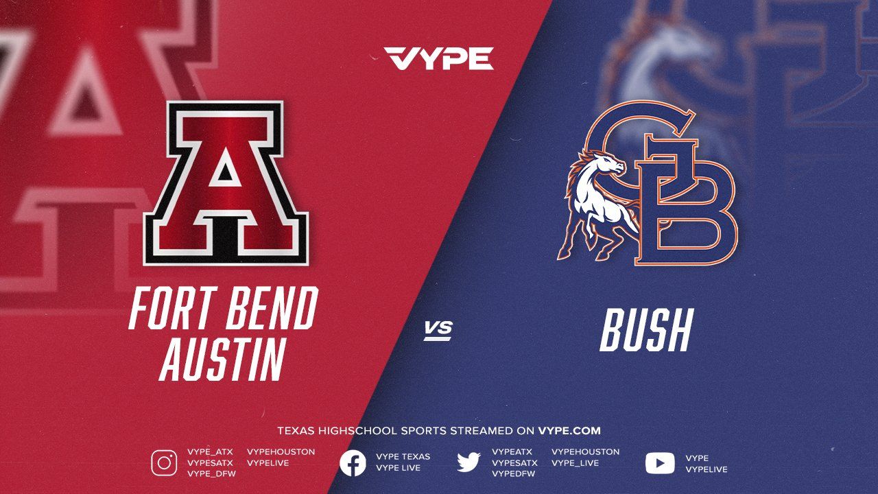 6:45PM – Football: Austin vs. Bush