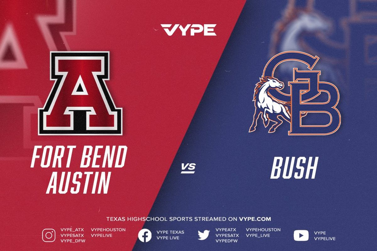 6:45PM – Football: Austin vs. Bush