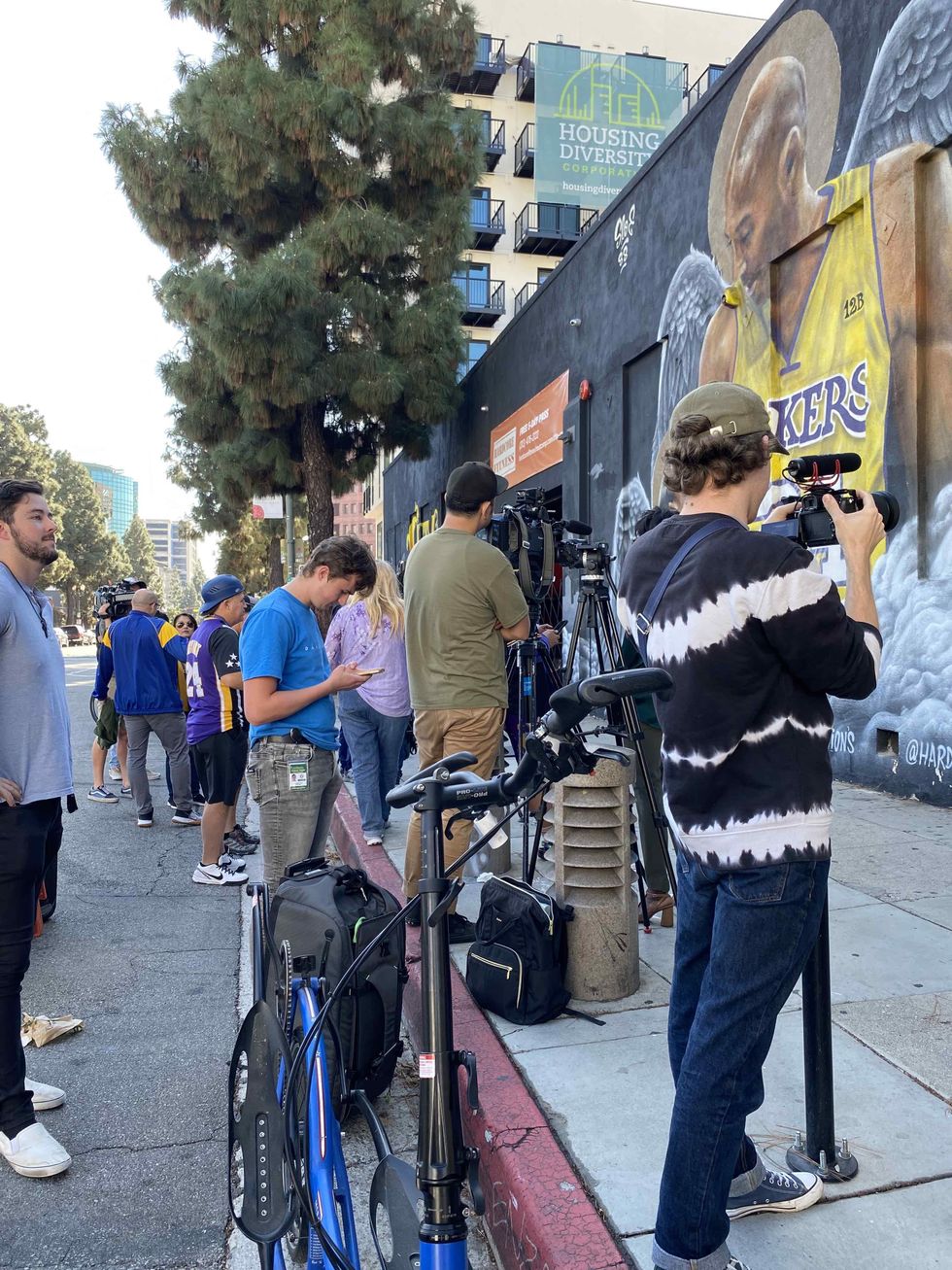 Kobe Bryant mural Los Angeles