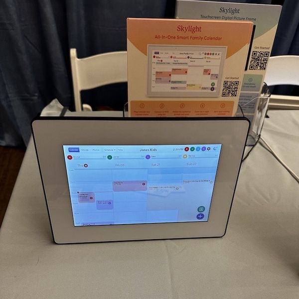 photo of Skylight Calendar on a table.