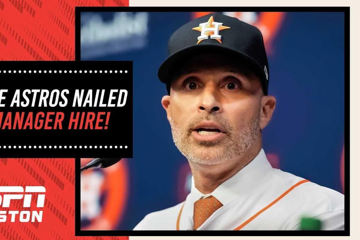 Why hiring Joe Espada was exactly what the Astros needed