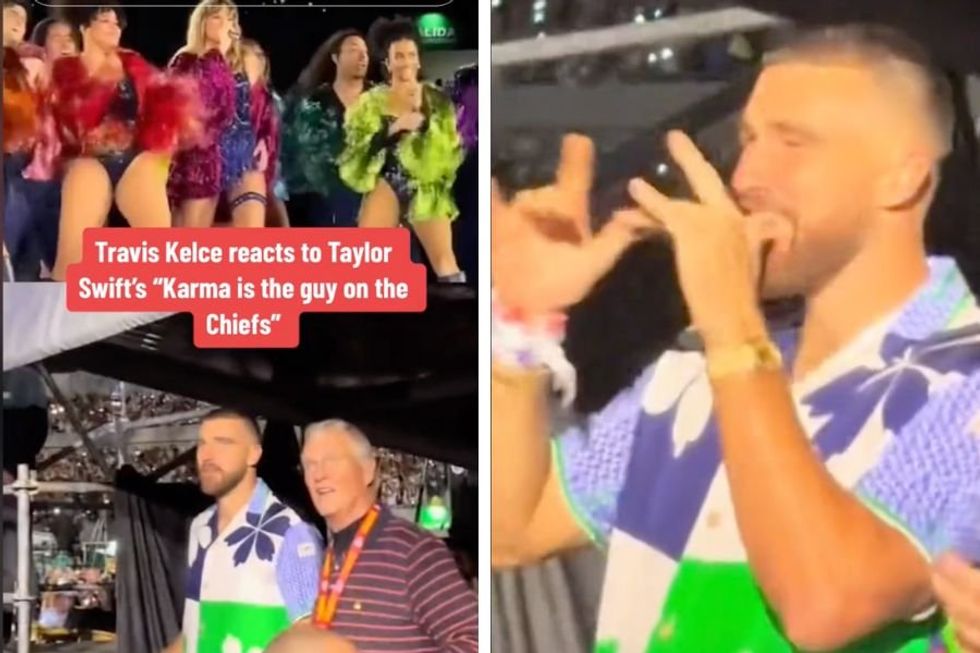 younger #traviskelce working out, travis kelce taylor swift