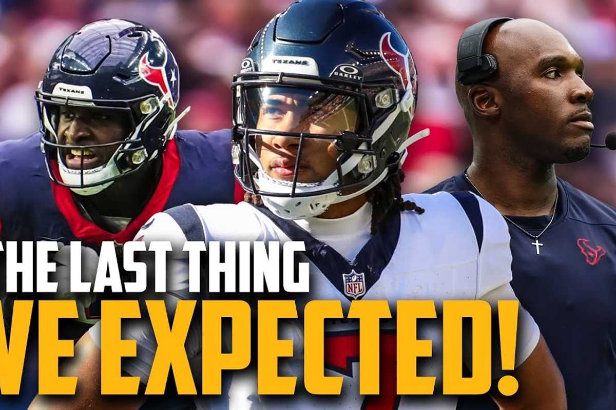 Sign of the times: Houston Texans could be up for unprecedented recognition