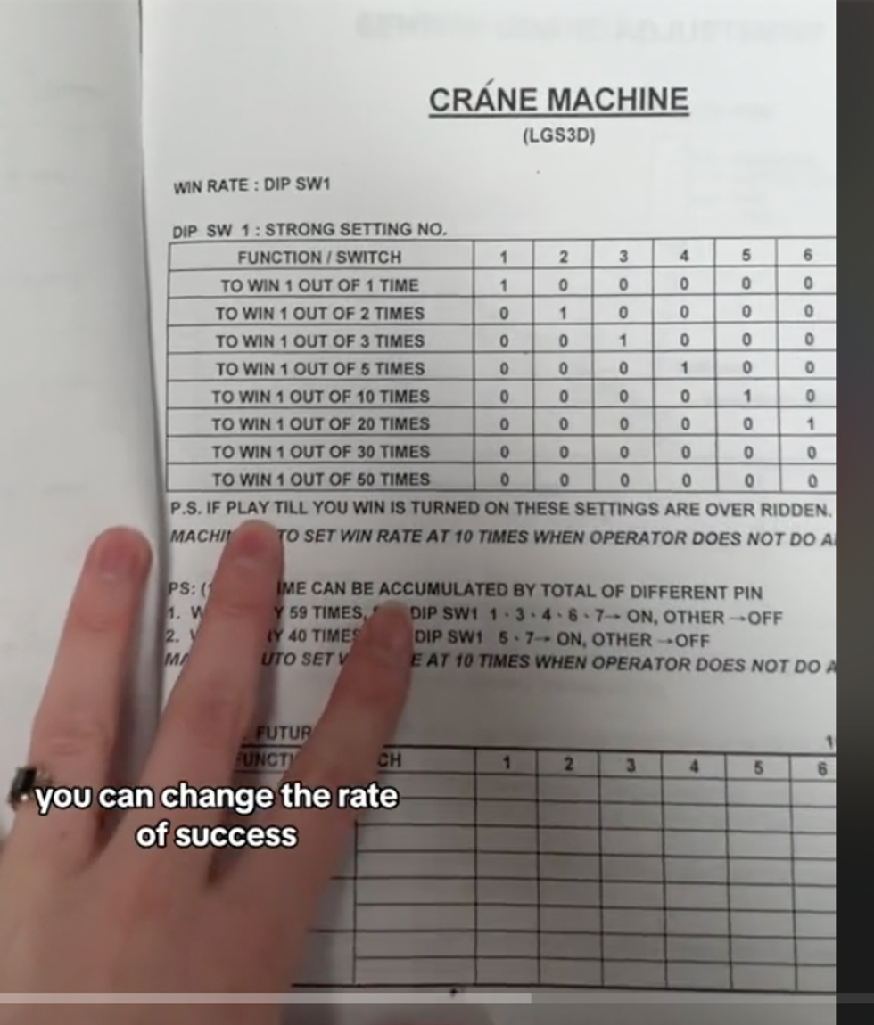 claw machine, renovation