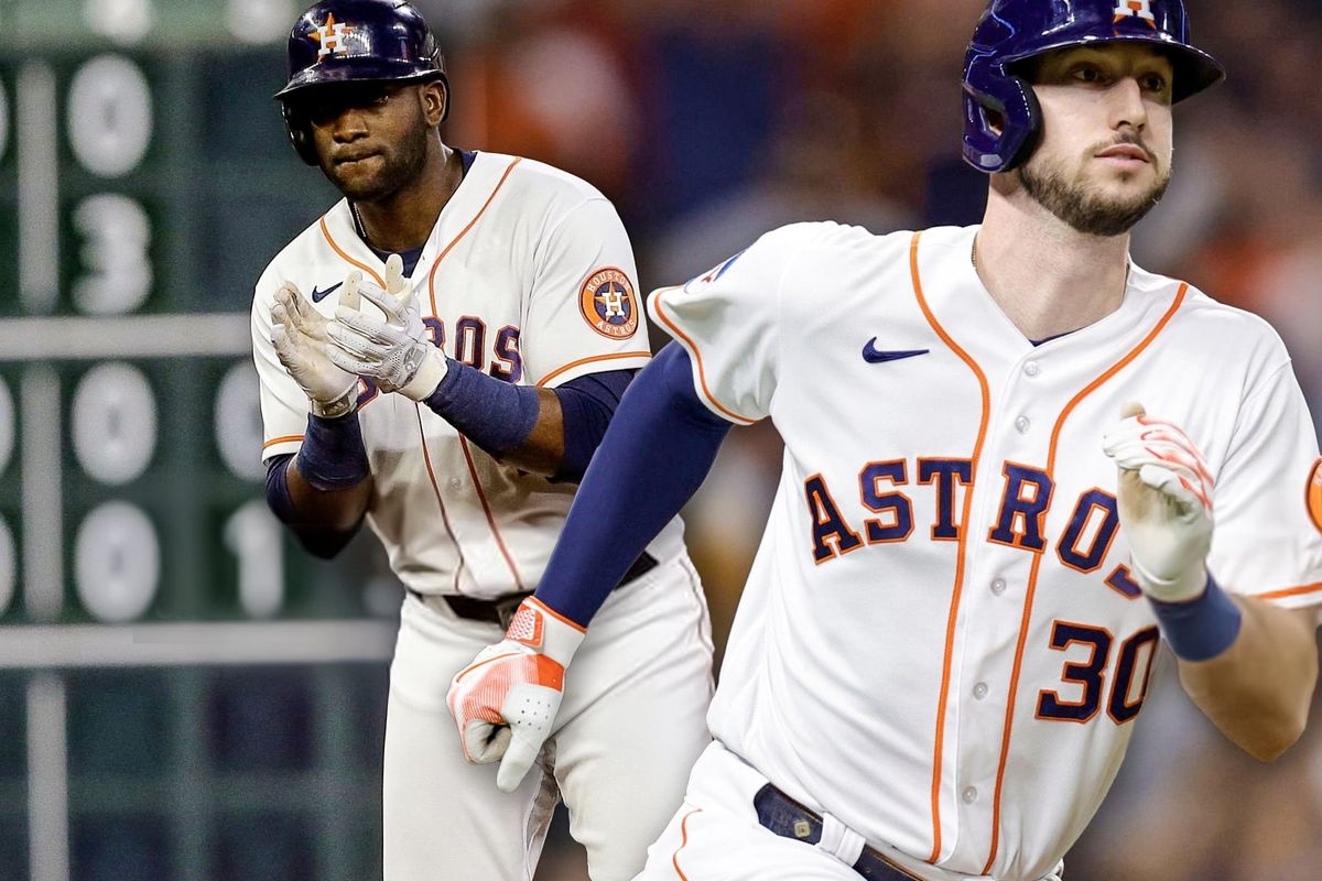 Astros Kyle Tucker, Yordan Alvarez