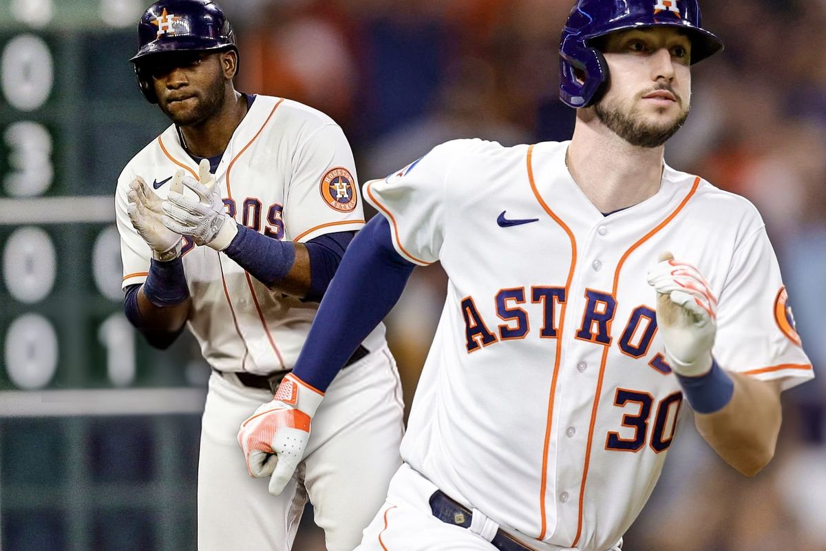 Astros Kyle Tucker, Yordan Alvarez