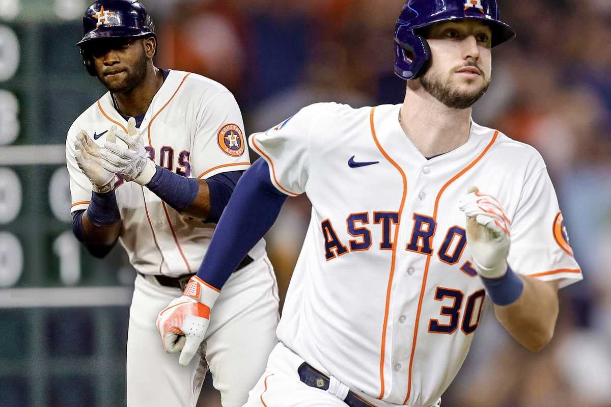 Astros Kyle Tucker, Yordan Alvarez