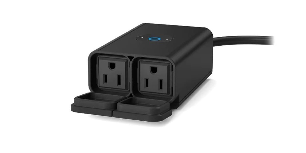 a product shot of Ring Outdoor Smart Plug