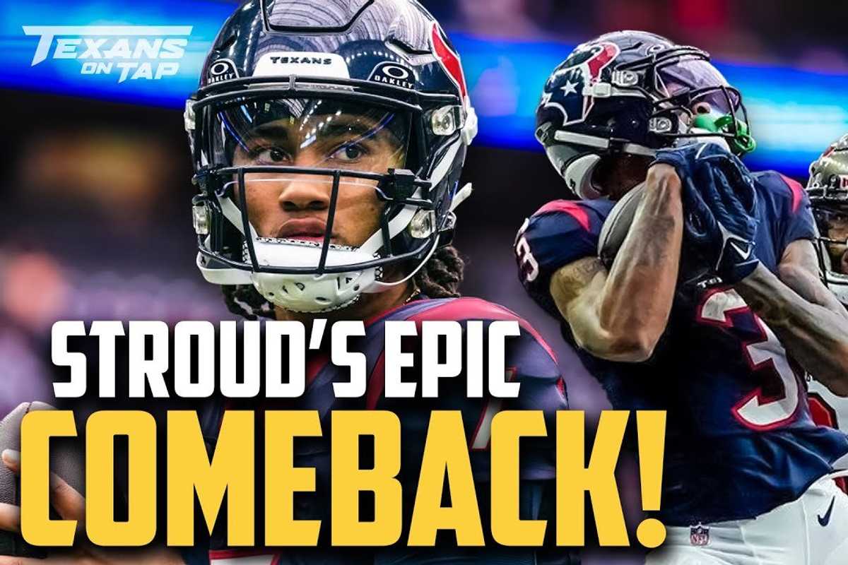 These critical adjustments led to Houston Texans offensive explosion, dramatic comeback win