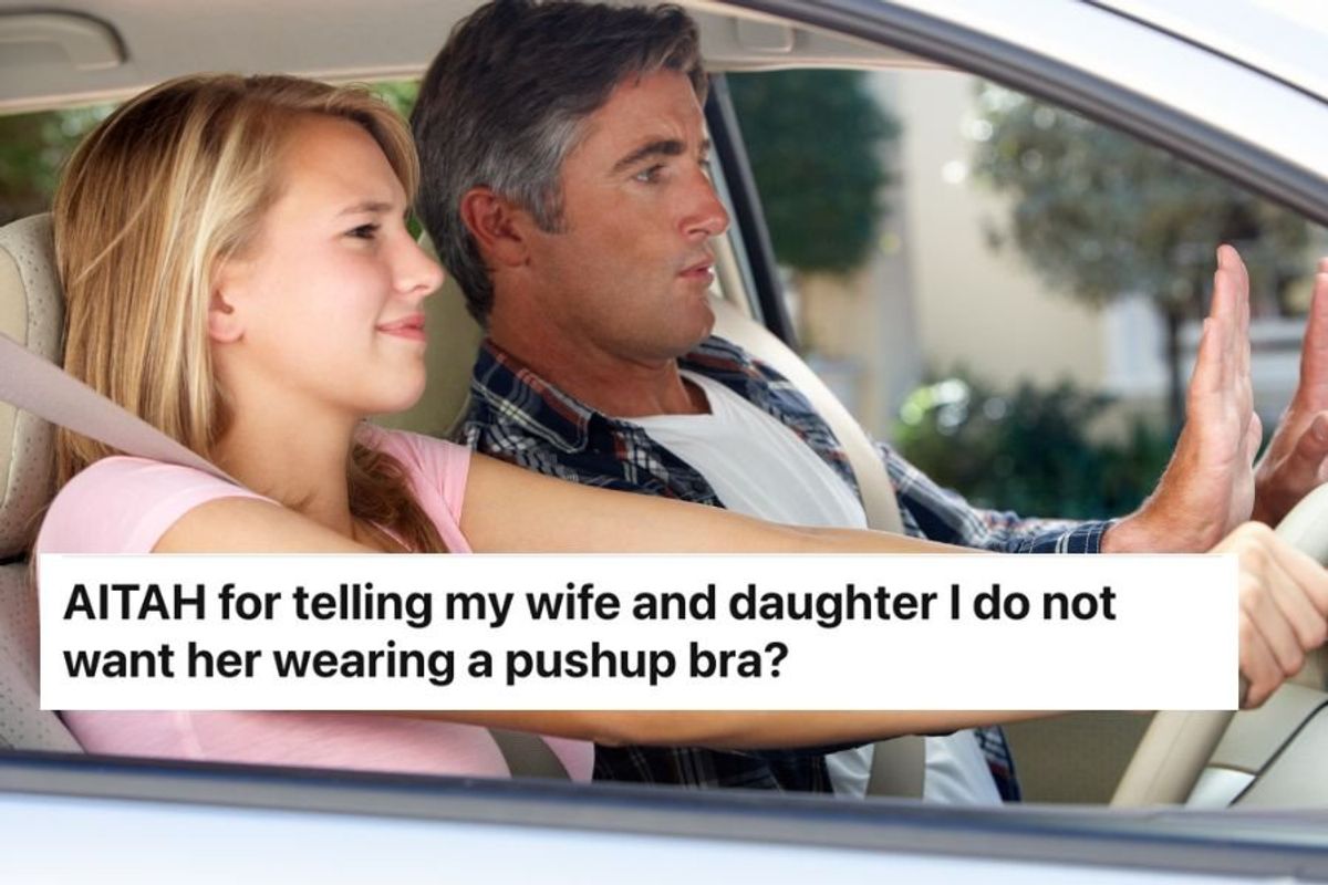 bras for teens, pushup bra, best bra for teens, dad with daughters