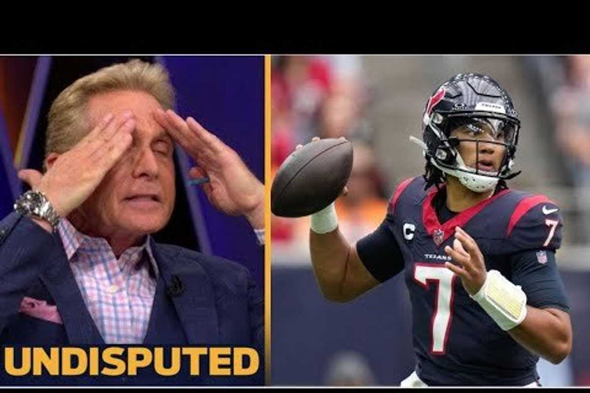 It sure seems Skip Bayless is walking back comments on Texans QB CJ Stroud