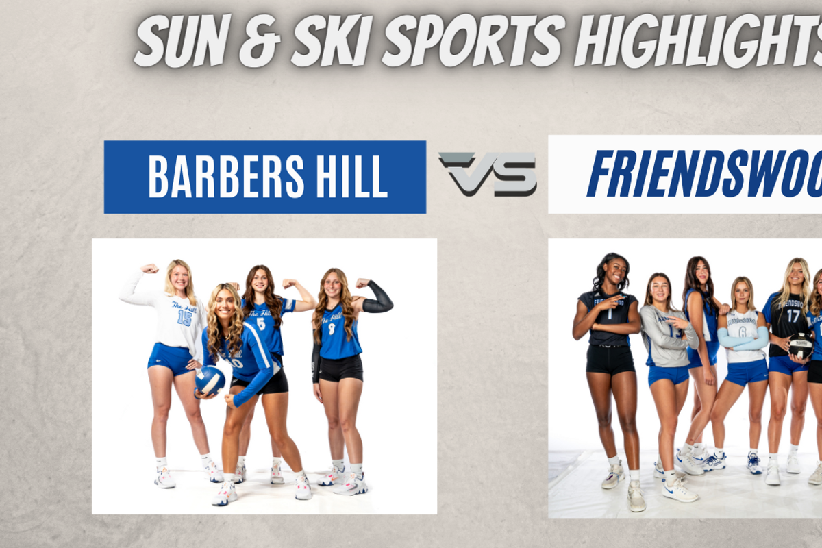 SUN & SKI SPORTS HIGHLIGHTS: Barbers Hill Vs Friendswood Volleyball Game