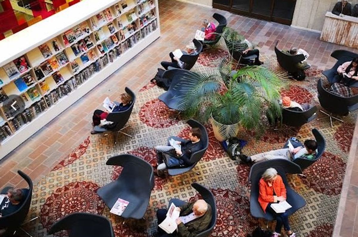 gothenburg city library, kindness, community