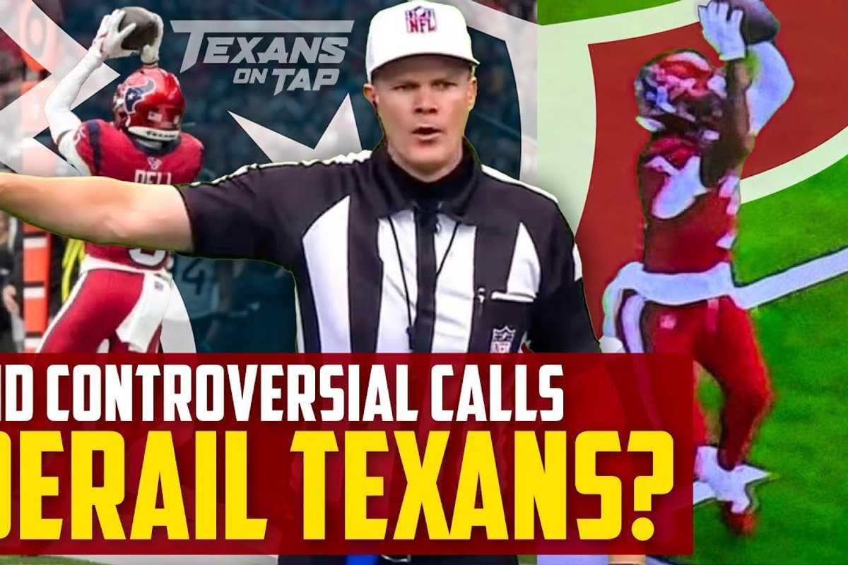Most important lessons from Texans miscues, controversial calls in derailment for division supremacy