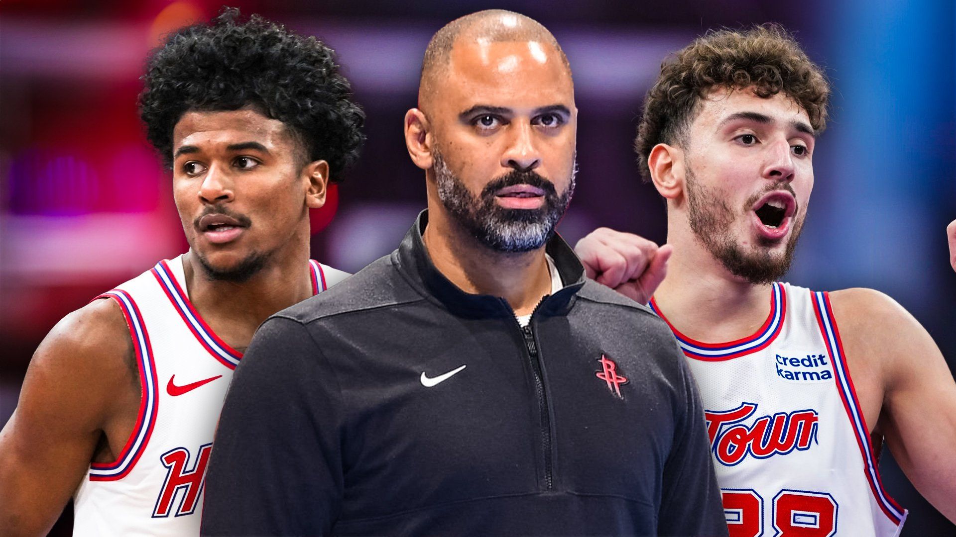 Rockets Jalen Green, Ime Udoka, Alperen Sengun