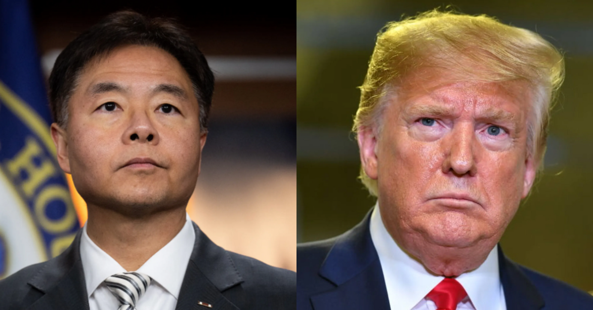 Ted Lieu; Donald Trump