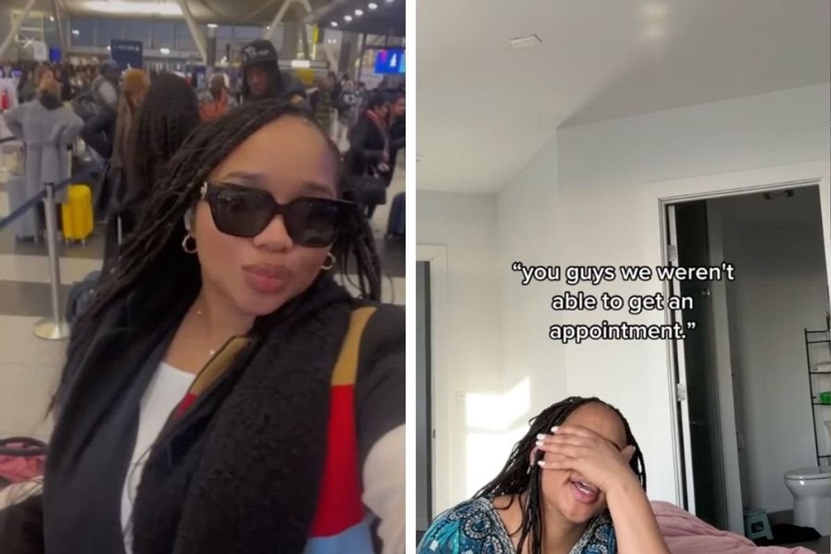 passport renewal; viral tiktok; travel; woman stranded passport; vacation adventures; travel tips