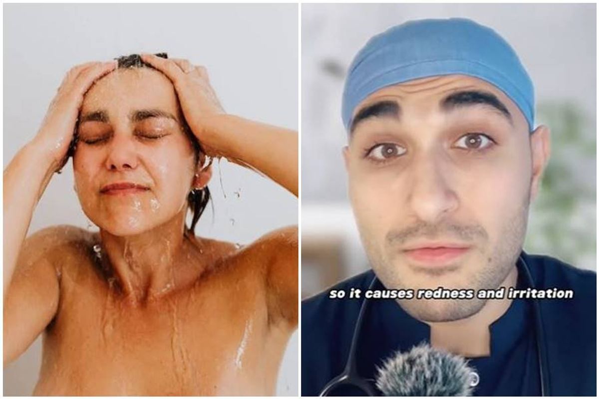 showers, hot showers, skin health