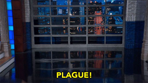 plague GIF by The Late Show With Stephen Colbert