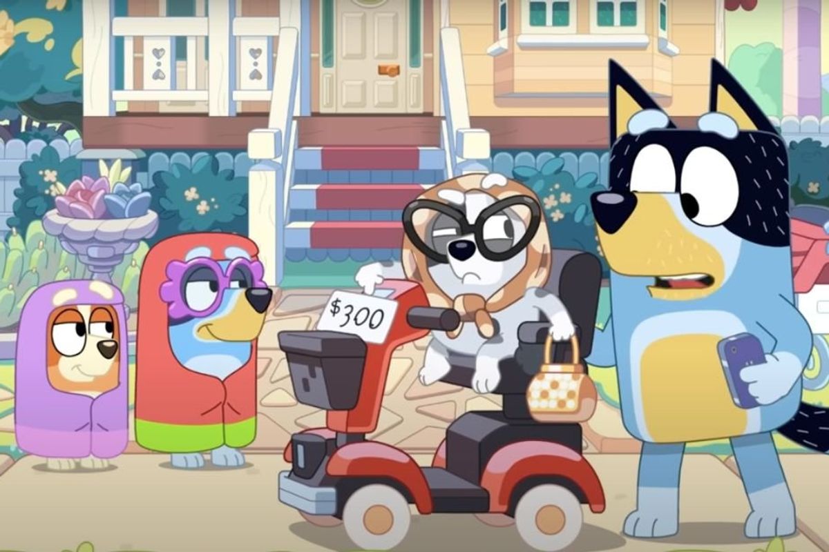 scene from bluey