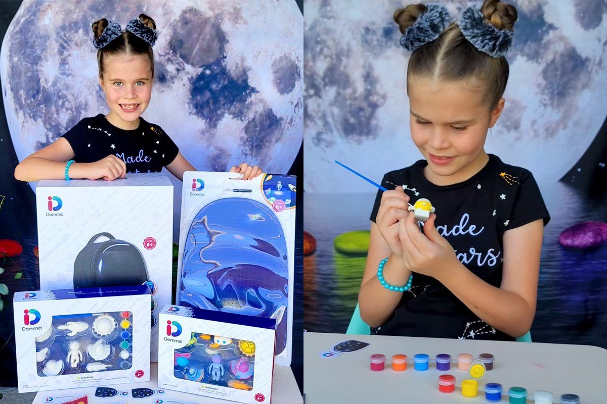 This company lets children transform ordinary backpacks into creative masterpieces