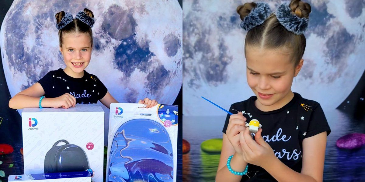 This company lets children customize backpacks