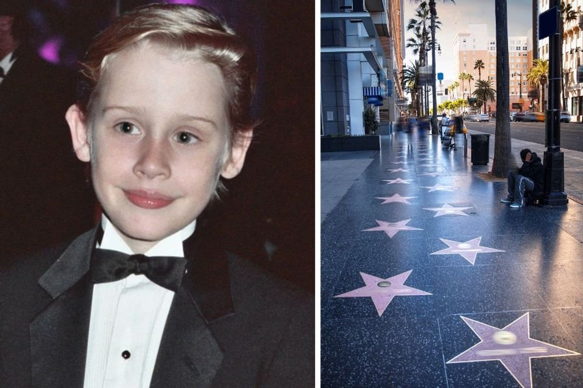 Macaulay Culkin, Macaulay Culkin walk of fame, Macaulay Culkin home alone,