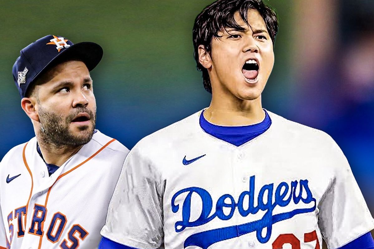 Astros Alex Bregman, Jose Altuve, Shohei Ohtani