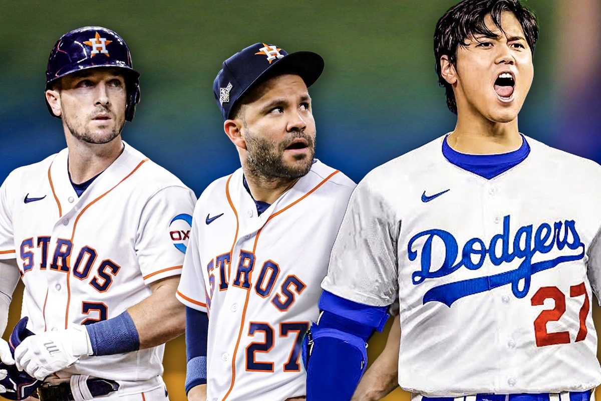 Astros Alex Bregman, Jose Altuve, Shohei Ohtani