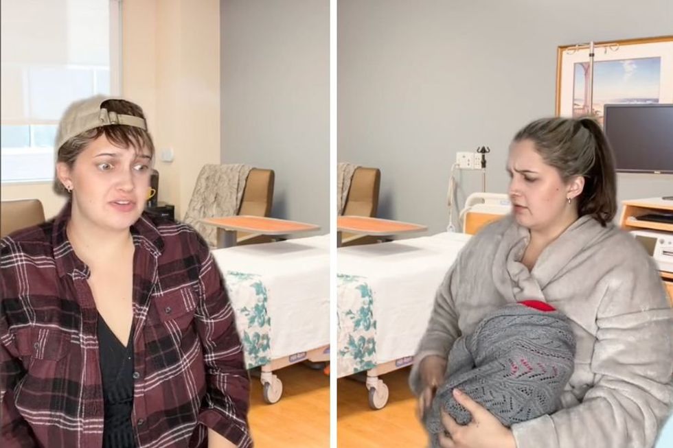 American mom living in Sweden was reprimanded for swaddling her newborn at the hospital