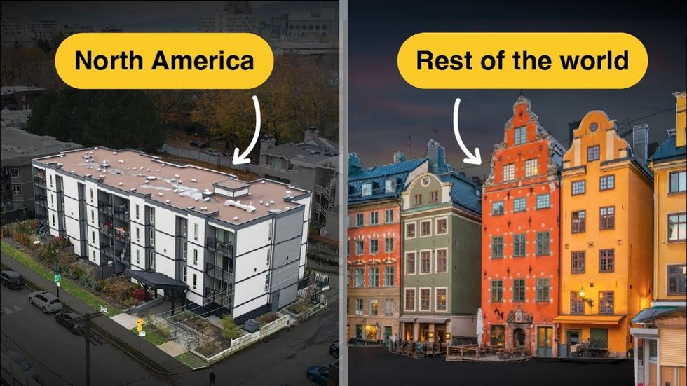 Video explains the one reason Americans can't have quaint, walk-up apartments like Europeans do