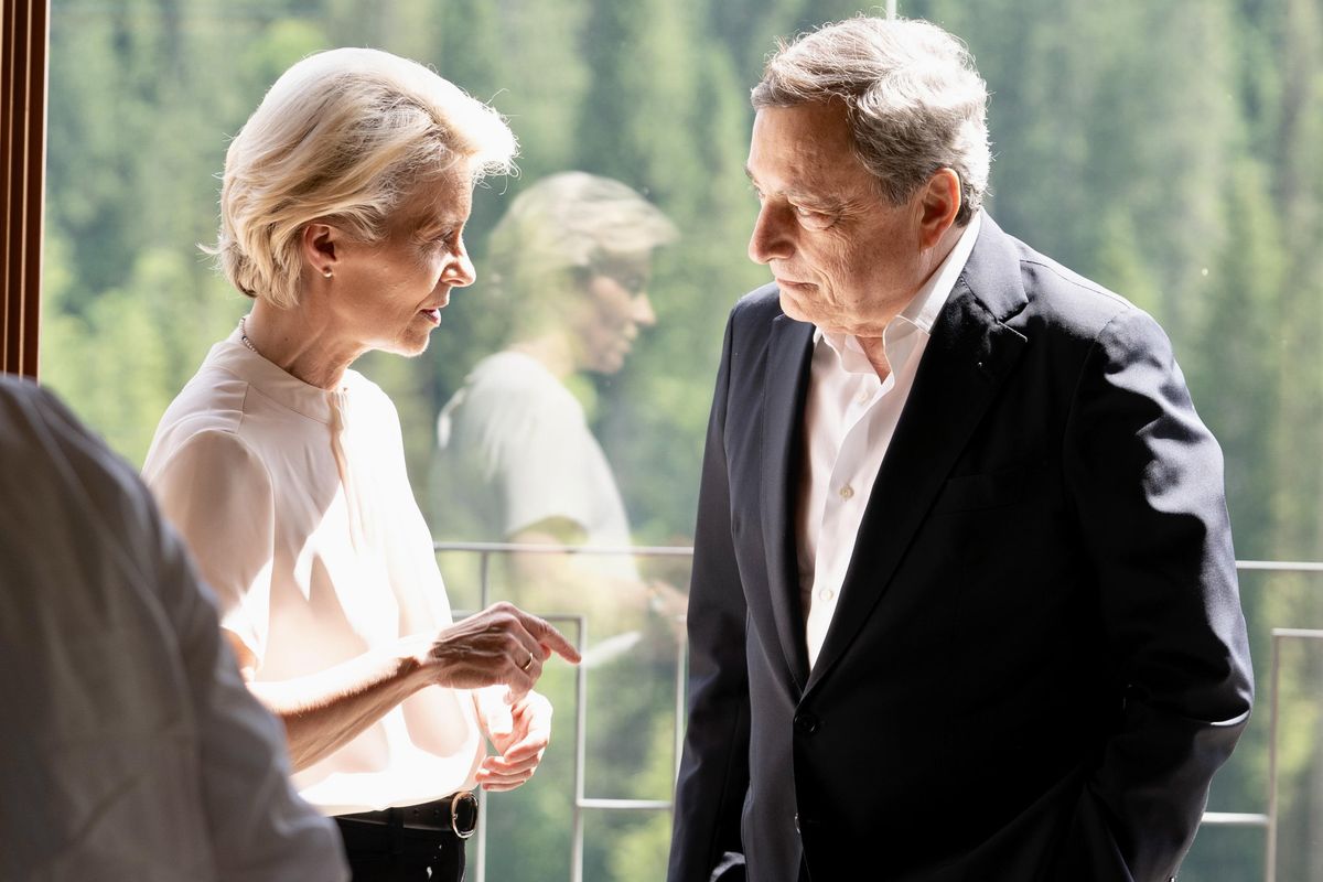 La carta Draghi arriva perché Ursula vacilla