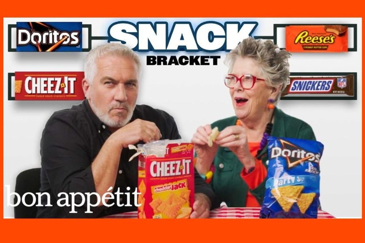 great british baking show, british bake off, paul hollywood, prue leith, american snacks vs uk snacks