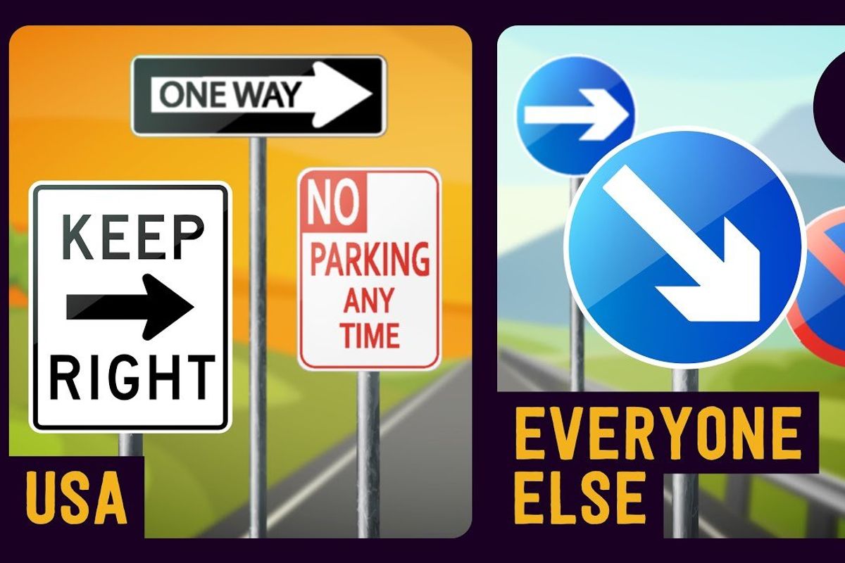 traffic signs, united nations, automobiles