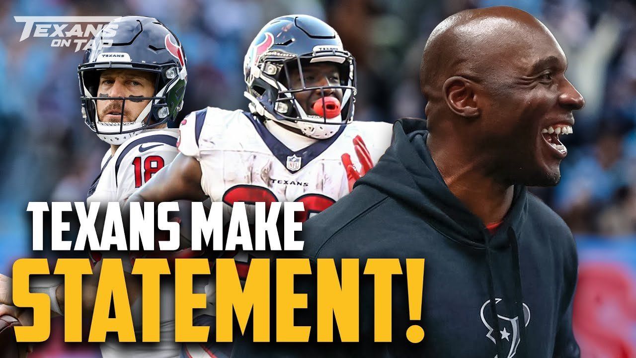 Statement made: How Texans reignite more than playoff aspirations against rival Titans